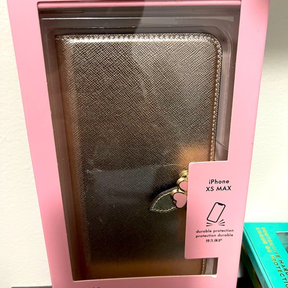 Kate Spade iPhone XS Max portfolio case - Picture 1 of 1